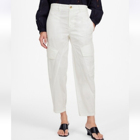 Madewell Pants - Madewell The Barrel-Leg Utility Pant in Garment-Dyed Twill
